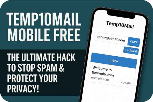 Temp 10Mail Mobile Free: The Ultimate Hack to Stop Spam & Protect Your Privacy Instantly! 🔥