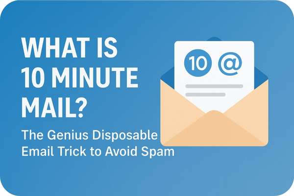 What is 10 Minute Mail? The Genius Disposable Email Trick to Avoid Spam Forever
