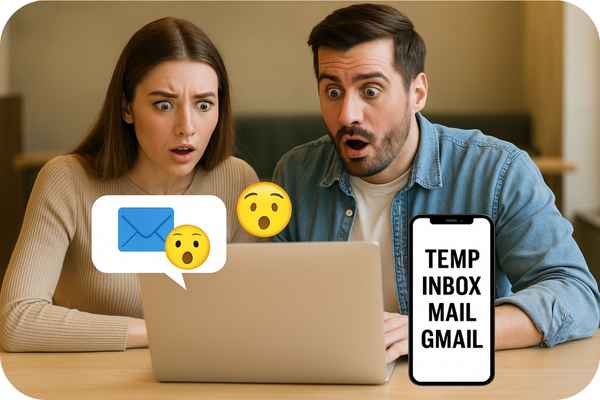 how to create temporary email in Gmail, temp inbox mail Gmail