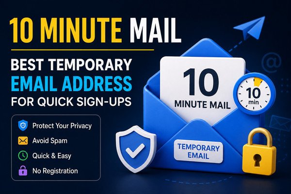 10 Minute Email: The Best Temporary Email Address for Privacy & Quick Sign-Ups
